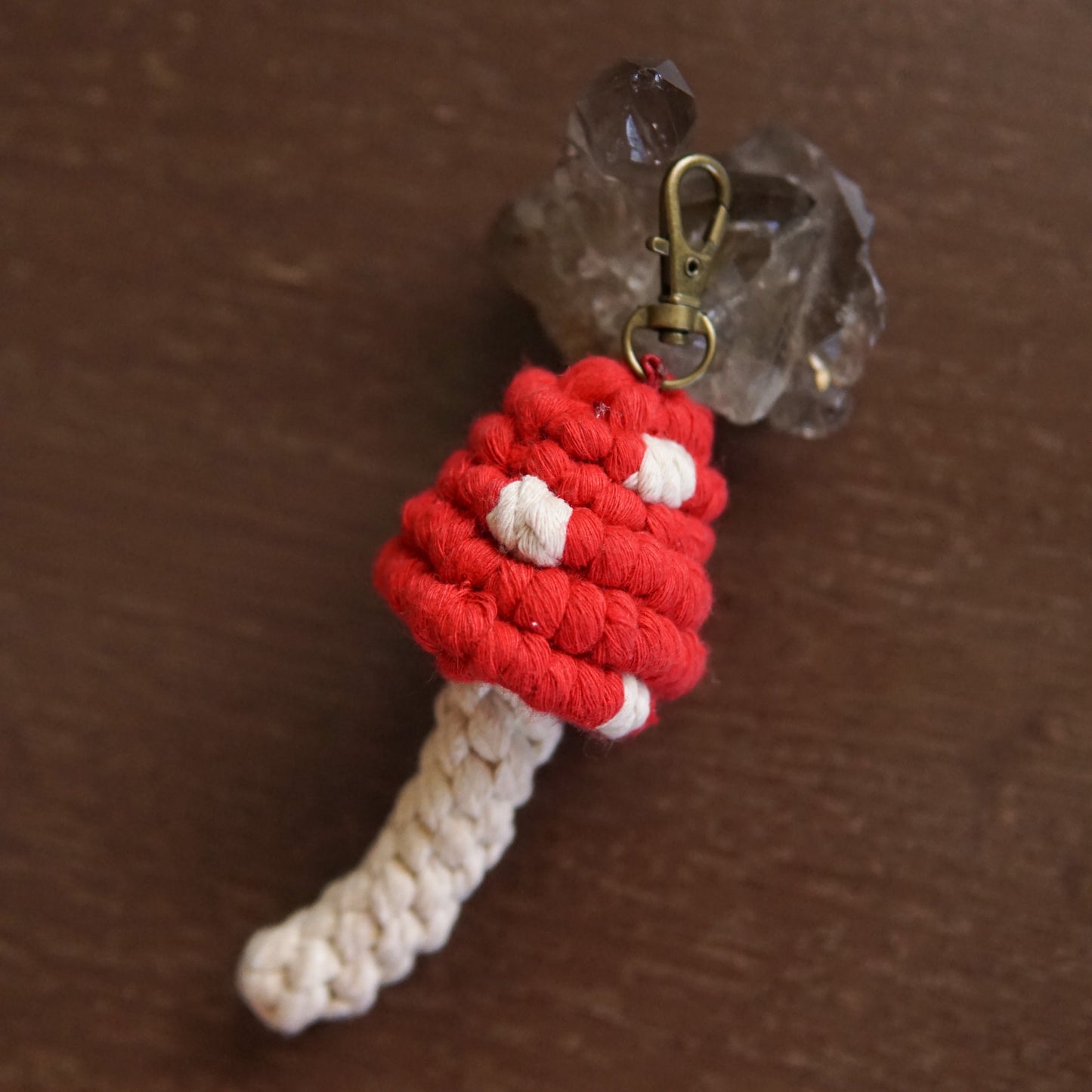 Amanita Mushroom Keychain image 0
