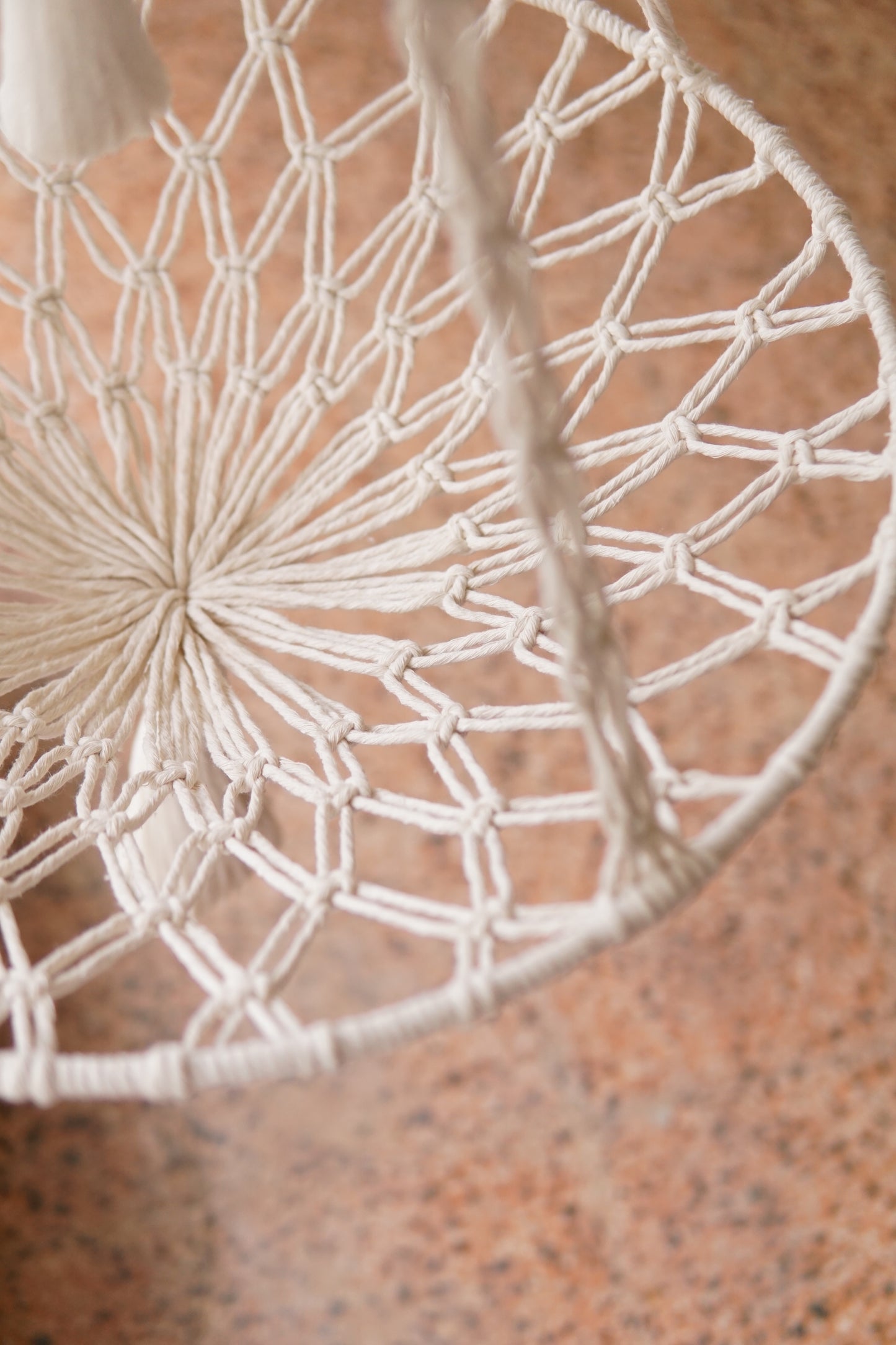 Cosmic 3-tier Macrame Basket image 5