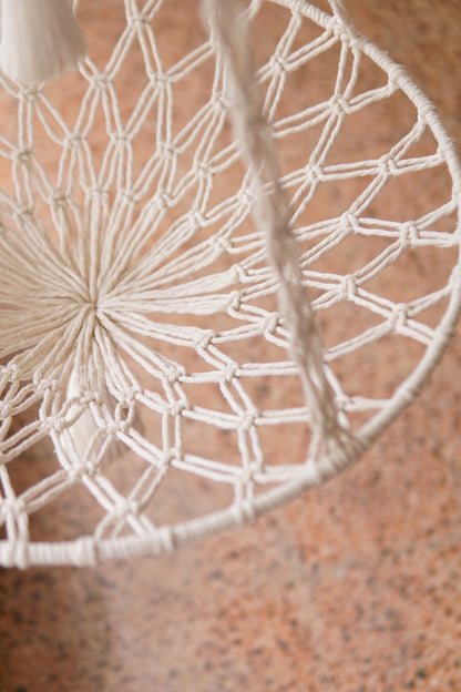 Cosmic 3-tier Macrame Basket image 5