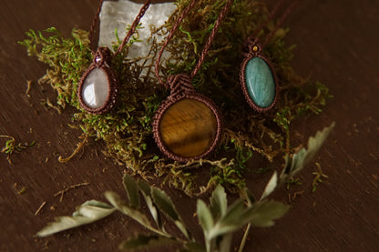 Rose Quartz Teardrop Necklace image 1