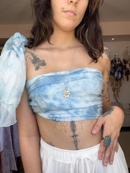Indigo Silk Sarong